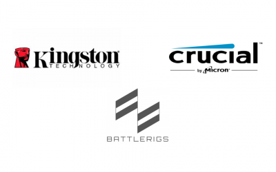 New Sponsors: Kingston and Crucial!