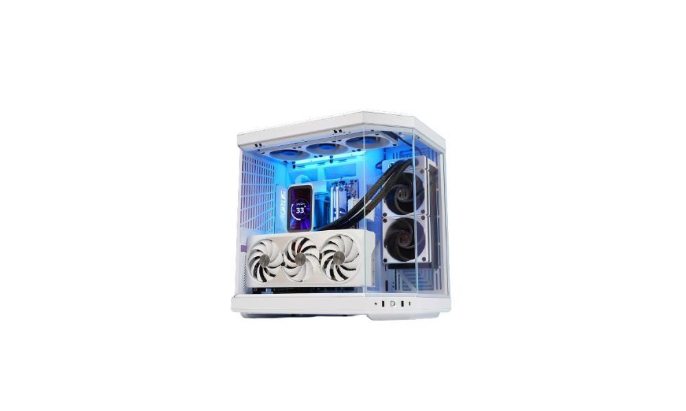 Hyte Y70 White & Hyte Q60